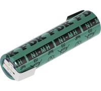 Generique Pile rechargeable NiMH HR-4/3AU-LF 4/3 A 1,2 V 4000 mAh cosses à souder en Z 1 pc