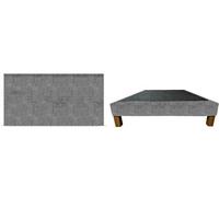 Fdl-a PACK TDL ALBA 160 + cache sommier 160x200x18