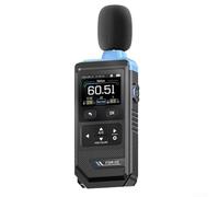 FDM-02 Sonomètre numérique 30 dB-130 dB Mesure de niveau sonore élevé, testeur de décibels pondérés pour climatisation pour l'environnement
