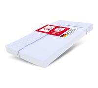 FDM Alto Matelas 90x200 cm Mousse à Mémoire de Forme Épaisseur 12 cm Fermeté H2 Matelas à Deux Faces 7 Zones de Confort Housse Lavable Oeko-TEX Hypoallergénique