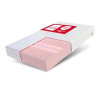 FDM Comfort Duo Max Plus Matelas 140x200 cm Mousse à Mémoire de Forme Épaisseur 24 cm Fermeté H3 et H4 Matelas à Deux Faces 7 Zones de Confort Housse Lavable Oeko-TEX Hypoallergénique