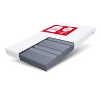 FDM Comfort Max Matelas 160x200 cm Mousse à Mémoire de Forme Épaisseur 16 cm Fermeté H3 Matelas à Deux Faces 7 Zones de Confort Housse Lavable Oeko-TEX Hypoallergénique