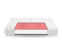 FDM Empoli Matelas, Mousse à mémoire de Forme, Blanc, 140 x 200 cm