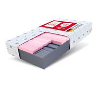 FDM Matelas 90x200 cm, fermeté H3/H4, Hauteur 24 cm, Mousse Froide HR + Mousse viscoélastique, 7 Zones de Confort, Housse hypoallergénique Lavable à l’Aloe Vera, Lunera Max Double