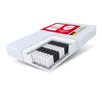 FDM Medic Max Matelas 120x200 cm Épaisseur 23 cm Matelas à Ressorts Ensachés avec Mousse Fermeté H3 Deux Faces 7 Zones de Confort Housse Lavable Oeko-TEX Hypoallergénique