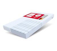 FDM Pearl Matelas 90x200 cm Mousse à Mémoire de Forme Épaisseur 16 cm Fermeté H4 Matelas à Deux Faces 7 Zones de Confort Housse Lavable Oeko-TEX Hypoallergénique