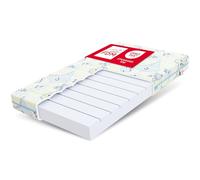 FDM Somnia Matelas Enfant 80x160 cm, Mousse Froide, Hauteur 10 cm, fermeté H3, certifié Öko-Tex, adapté aux Personnes allergiques, Housse Lavable avec Motif Dinosaures