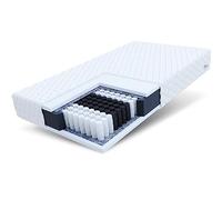FDM Treviso 4KIDS Matelas pour Enfant 80x160 cm Épaisseur 14 cm Matelas à Ressorts Ensachés avec Mousse Fermeté H3 Deux Faces Housse Lavable Oeko-TEX Hypoallergénique