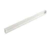 FDzkrtvm Poignées coulissantes encastrées en matériaux solides | Multicolore : for armoire, tiroir, penderie et porte coulissante.(White 400mm)