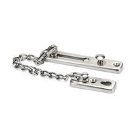 FDzkrtvm Serrure à chaîne pour portes de sécurité, Serrure de chaîne porte en acier inoxydable, protection Sec, presse à ressort, vis verrouillage polie Acc BJ(B)