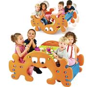 FEBER 2-en-1 Grande table de pique-nique - Balançoire à bascule Ghost