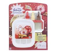 Febreze 3Volution Diffuseur de parfum (20 ml) pomme et cannelle, kit de démarrage, parfum d'ambiance et désodorisant