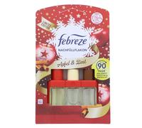 Febreze 3Volution Recharge de désodorisant à brancher pomme et cannelle 20 ml, 3 parfums changeants pour lutter contre les odeurs