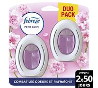 Febreze Désodorisant WC continu Blooming Flower pour l'élimination et la prévention des odeurs 2 x 7,5 ml
