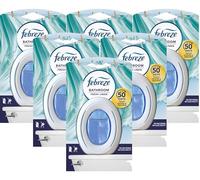 Febreze Lot de 6 désodorisants pour salle de bain Motif linge frais 7,5 ml
