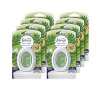 Febreze Petit Coin, Désodorisant WC En Continu (7.5ml x8), Parfum Rosée du Matin, Combat Les Odeurs en Continu, Fraîcheur Jusqu'à 50 Jours