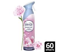 Febreze Spray Désodorisant (185ml), Fleur Naissante, 2en1, Combat Efficacement Les Odeurs, Laisse Un Parfum Frais