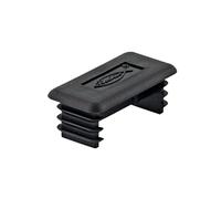 FEC 21 B Capuchon d'extrémité rectangulaire 41×21 mm noir boîte 100