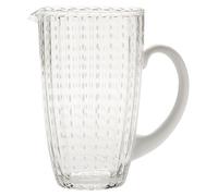 Federico De Majo Carafe Collection Perle En Verre Transparent Fait À La Main Artisanal Design Élégant Pour La Table Italy Unique