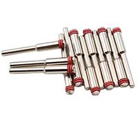 feedal 12 pièces 3.175mm 1/8 tige porte-roue à découper mandrin à vis pour accessoires outil rotatif