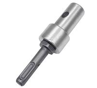 feedal Adaptateur de perceuse tarière, adaptateur de tarière à glace, filetage sans daptateur de mandrin de perceuse à tige ronde de 1,27 cm, M13 x 15 mm