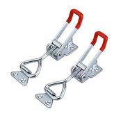 feedal GH-4002 Lot de 2 fermetures à bascule réglables pour portes, casiers et boîtes 220 kg