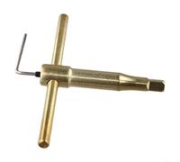 Feegow Clé à mandrin de tour 10 mm/12 mm/14 mm - Poignée en forme de T pour mandrins de forage, fabriquée en acier trempé 40Cr - Compatible avec mandrins à trois et quatre mâchoires (10 mm)