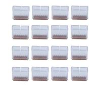 FEEIMOL 16 Pièces Silicone Chaise Casquettes Patins, Pieds de Chaise, Protection Pied de Chaise, Casquettes pour Pieds de Meubles,Rectangle (25-40 mm)