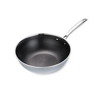 Feel Maestro Poêle WOK acier, MR-1224-30, argent/noir