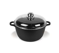 Feel Maestro Pot en aluminium avec revêtement en granit, MR-4628C, noir/argent
