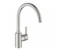 GROHE Mitigeur d'évier Feel 32670DC2 – Supersteel, bec haut pivotant