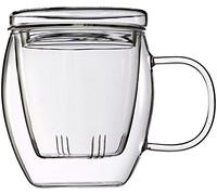 Feelino One and go 400 ML/Grande Tasse à thé avec Filtre et Couvercle, dans Un Joli Coffret Cadeau en Carton für's Bureau et en Voyage