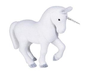 Feeric Light & Christmas AC-Déco Figurine en Forme de Licorne - Blanc