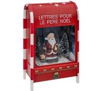 Boîte aux lettres LED H. 40 cm - Rouge