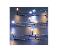 Feeric lights et christmas - Guirlande lumineuse extérieur 48 led blanc froid/chaud 3.5m
