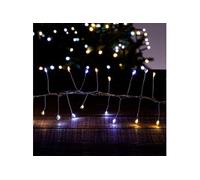 Fééric Lights and Christmas - Guirlande Lumineuse Led "Extérieur" 5m Blanc Chaud & Froid