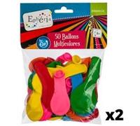 Fééric Lights and Christmas - Lot de 100 Ballons Gonflables "Ephéria" 26cm Multicolore Multicolore G