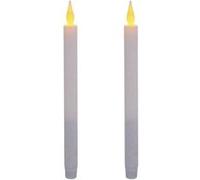 Lot de 2 Bougies LED Cierges 28cm - Colorama
