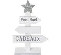 Paris Prix Lot de 6 Cavaliers de Table Blanc