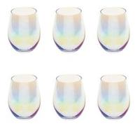 6 gobelets bas - 54CL - Transparent