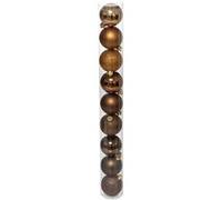 Feeric Lights et Christmas - Boule de noël 60 mm x 9 Bronze