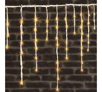 Rideau Lumineux Led Extérieur 200cm Blanc Chaud