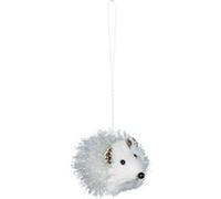 Fééric Lights and Christmas - Sujet de Noël Hérisson Givré "Cocon" 9cm Blanc Blanc G