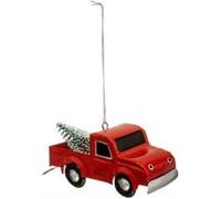 Fééric Lights and Christmas - Sujet de Noël Pickup "Vintage" 11cm Rouge Rouge G