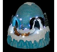 Fééric Lights and Christmas - Village de Noël Igloo 21cm Bleu