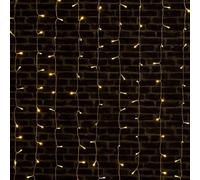 Rideau Lumineux Led 30 Tombées 300cm Blanc Chaud