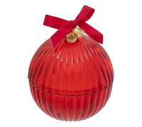 Feeric lights et christmas - Bougie parfumée boule de Noël 50g assorti - Rouge