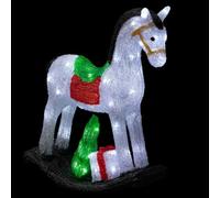 Feeric Lights et Christmas - Cheval Lumineux extérieur h50cm 70 LED + transfo