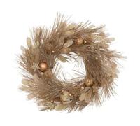 Feeric Lights et Christmas - Couronne noël d.35cm doré