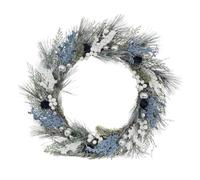 Feeric Lights et Christmas - Couronne noël d.50cm Bleu et Blanc